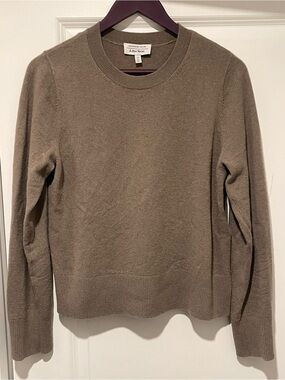 Los Angeles Atelier & Other Stories 100% Cashmere Jumper (Color: Mole) Small